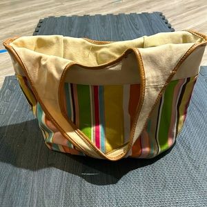 Strada purse, used condition, some wear, spacious bag